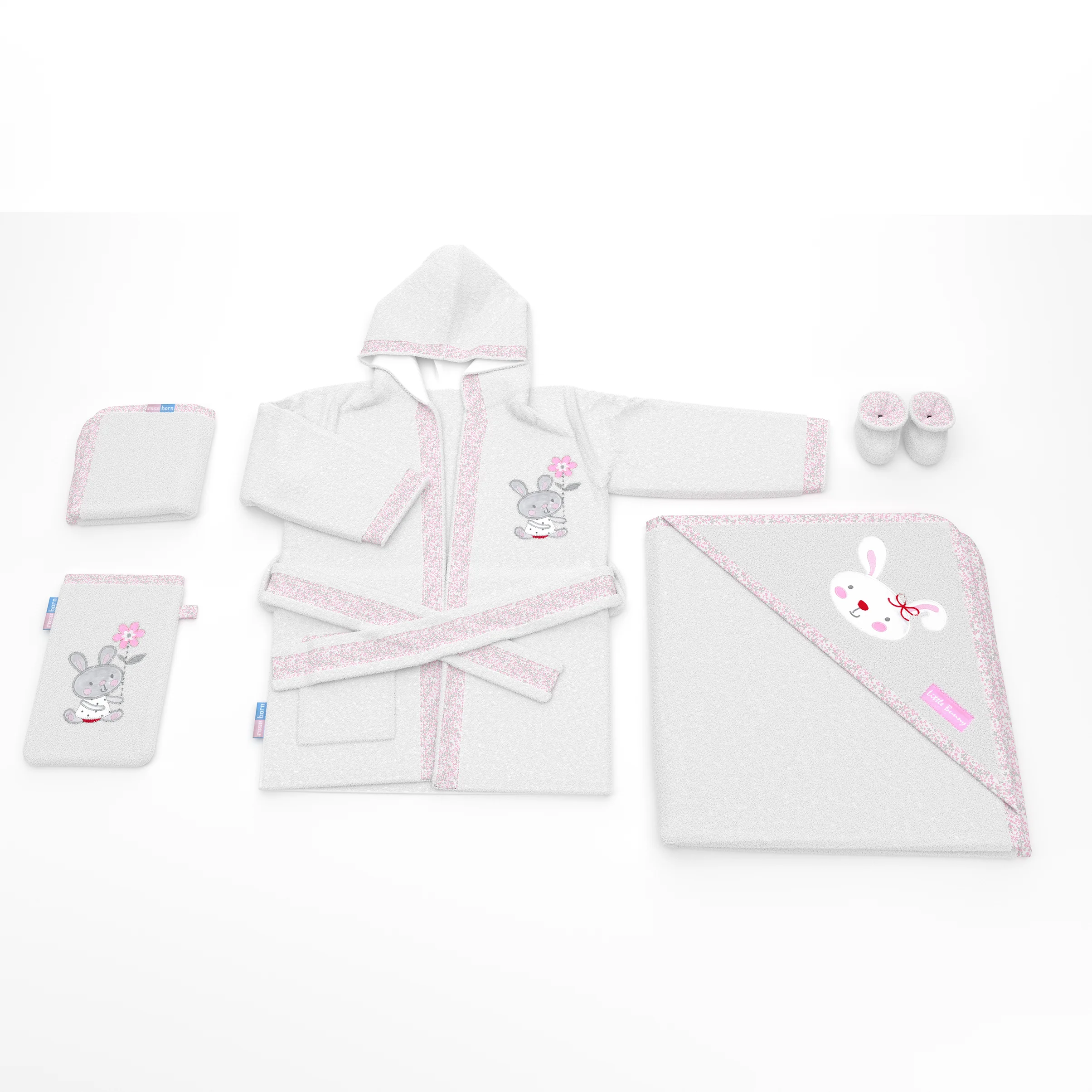 سرویس حوله پنج تکه Little Bunny